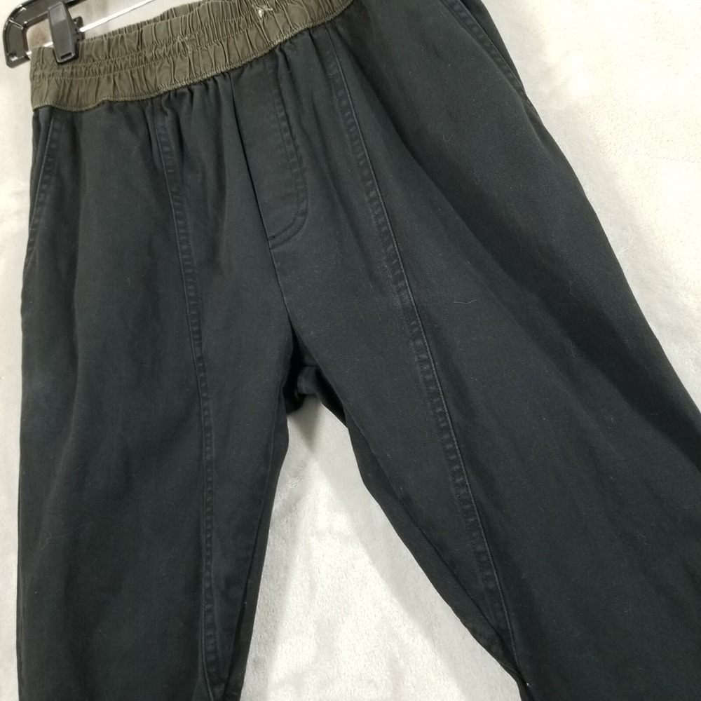 Fear of God Joggers Women M Black Cotton Pull On‎ Leisure Zip Ankle Casual Pants